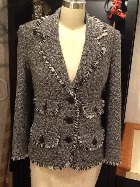 chanel tweed fabric buy online|chanel inspired tweed suit.